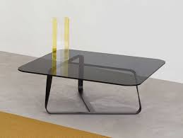 Low Rectangular Crystal Coffee Table Twister Rectangular Coffee Table By Desalto Coffee Table Rectangular Coffee Table Table