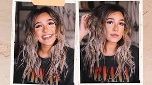 Wavy hair can be refined with a burst fade. Crimped Beachy Waves Tutorial 2019 Youtube