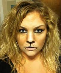 Lion Makeup Lion Makeup Face Painting Halloween Lion Costume Diy