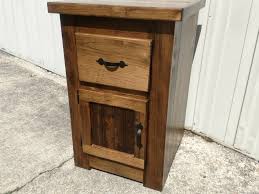2 ½h x 20w x12 ½d. Natural Wood Night Tables Novocom Top