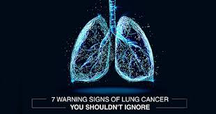 Can you spot early symptoms of lung cancer? Lung Cancer Symptoms 7 Warning Signs Of Lung Cancer
