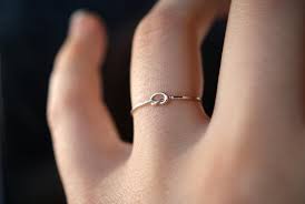 Open Knot Ring Sterling Silver Delicate Ring Silver Knot Ring Silver Stacking Ring Delicate Knot Ring Bridesmaid Ring Delicate Silver Rings Bridesmaid Rings Delicate Rings