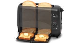 Compact Slide Through Toaster Works In Just 90 Seconds Toaster Kitchen Gadgets Gadgets