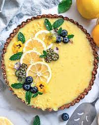 No Bake Lemon Tart By Naturallyzuzu Quick Easy Recipe The Feedfeed Recipe Lemon Tart Recipe Desserts Tart Recipes