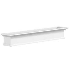 However, depending on pane configurations, some homeowners opt for multiple boxes, reducing shipping costs and avoiding having to special order a custom size. Yorkshire Window Box 6ft White Kd Walmart Com Walmart Com