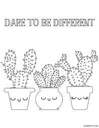 Printable cactus coloring pages for kids cool2bkids. Cactus Coloring Page Art Collectibles Drawing Illustration Bookanyexpert Com