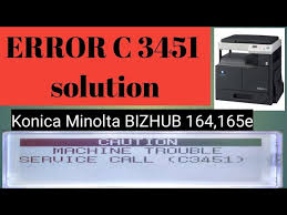 4.9 / 5 total downloads: Solution Machine Trouble Service Call C3451 C3452 Konica Minolta Bizhub 164 165e 165en Youtube