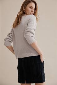 She knits them by the dozen, because we all plead for more whenever we visit with her. Lux Merino Knit Sweater Knitwear