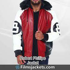 8 Ball Robert Phillipe Leather Jacket With Fur Hood Fur Hood Jacket Fur Leather Jacket Jackets