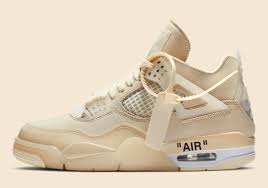 Jordan wore them when he made ''the shot''. Off White Jordan 4 Sail Cv9388 100 Release Date Sneakernews Com