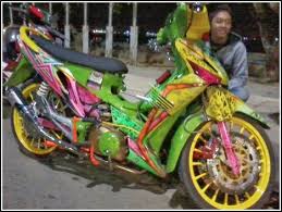 Modifikasi supra x 125 simple tapi keren. 250 Gambar Modifikasi Motor Supra X 125 Simple Unik Modifmotorasli Com