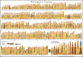 22 Symbolic Rifle Calibers By Size Chart