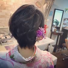 Moriyama Mamiさんのヘアスタイル 袴ショート大人可愛 Tredina