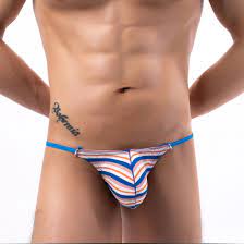 3PK Mixed Colors Men's sexy underwear striped low-rise thong tenga  underpants E068 · Amega Fashion · Online Store Powered by Storenvy