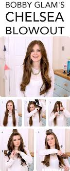 Made In Chelsea Blow Dry Hair Tutorial Made In Chelsea The Blow Dry Look C Bobby Glam Blog Girl Hair Styles Blowout Hair Blow Dry Hair Hair Beauty