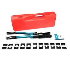 10 300sqmm hydraulic crimper tools set handheld cable wire