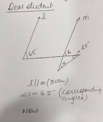 One line is defined by two points at (5,5) and (25,15). If Lines L And M Are Parallel Then Find X Maths Lines And Angles 12975425 Meritnation Com