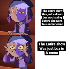 Id be a dark twist, but one Id take over the whole dream thing. :  rTheOwlHouse