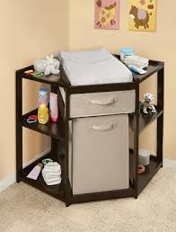 Espresso Diaper Corner Changing Table With Hamper Basket Changing Tables Baby Accessories At Am S Izobrazheniyami Uglovye Tumbochki Pelenalnye Stoly Tovary Dlya Novorozhdennyh