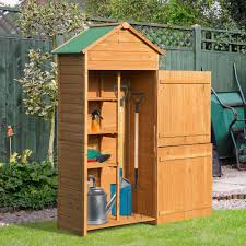 Lassen Sie Ihre Wichtigen Gartenutensilien Und Ihr Werkzeug Nicht Langer Im Haus Liegen Mit Dem Gerateschra Gartenschrank Gartenhaus Holz Gerateschrank Garten