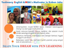 Learn vocabulary, terms and more with flashcards, games and other study tools. Testimoni Motivator English Bimba Unit Kebon Jahe Serang Banten English Bimba