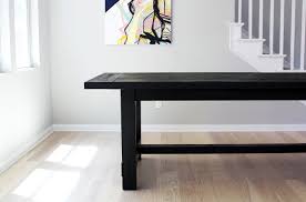 Restoration Hardware Black Farmhouse Table Design Milk Black Wood Dining Table Farmhouse Dining Table Rustic Farmhouse Dining Table