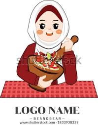 Logo female chef chef hijab vector chibi muslimah 3 by taj92 on deviantart. Shutterstock Puzzlepix
