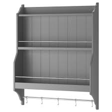 Tornviken Etagere Porte Assiettes Gris Ikea Etagere Murale Grise Etageres Murales Idees Etageres