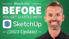 Watch This Before You Get Started with SketchUp – 7 Essential Tips ...