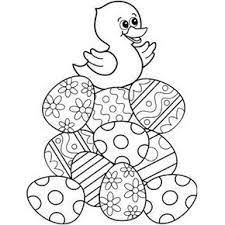 Easter Duck With Eggs Free N Fun Easter Http Www Freefuneaster Com Easte Easter Coloring Pages Easter Coloring Pages Printable Free Easter Coloring Pages