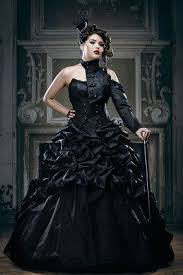 Die bestehenden hochzeitskleider um die fehlenden accessoires. Steampunk Brautmode Gothic Wedding Dress Gothic Dress Black Wedding Dresses