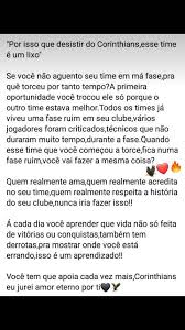 Camisa Corinthians Eu Nunca Vou Te Abandonar Eu Nunca Vou Te Abandonar Poderoso Timao Todo Poderoso Timao Torcida Corinthians