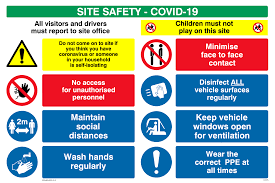 2293 or the public safety signages accountability act for government to provide citizens with timely and correct information on traffic instructions, road hazards and other warning signs. Site Safety Board Covid 19 From Safety Sign Supplies