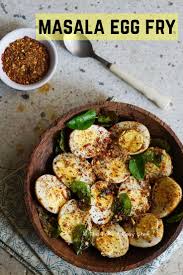This Masala Egg Fry Elevates Boiled Eggs To A Different Level It Is A Wonderful Combination Of Black Peppercorns Stuffed Peppers Recipes Indian Food Recipes