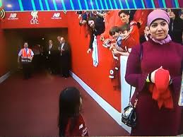 Salah's wife magi also made an appearance following the heartwarming duo's performance, salah walked back to his wife, draped in the. The First Lady Ladies And Gentlemen Liverpoolfc