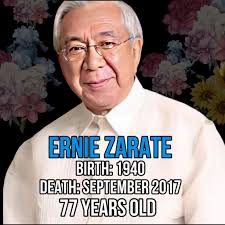 Remembering: ERNIE ZARATE