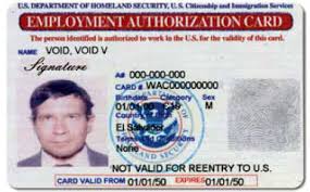 Work visa acts as a work permit, allowing you to live and work in the us. Employment Authorization Cards Olender