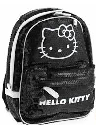 Get the best deals on black and white hello kitty tote and save up to 70% off at poshmark now! Hello Kitty Deluxe Backpack Black And White Sparkle Sequins Buy Online In Cote D Ivoire At Cote Desertcart Com Productid 53583653