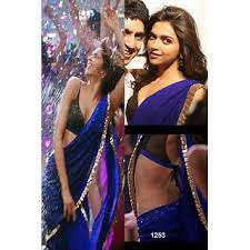 They meet again years later, but he still. Shop Deepika Padukone S Royal Blue Saree In Yeh Jawaani Hai Deewani Online Shopclues