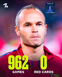 😳 Two sides of a footballer's career: 🇪🇸 Sergio Ramos — 1001 games, 30  red cards 🇪🇸 Andrés Iniesta — 1016 games, 0 red cards Fair! 🤷🏽‍♂️
