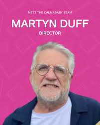 Meet Martyn Duff! 👋 Martyn has been part of the Calmababy family for an  incredible 15 years, and what he loves most is the family feel that runs  through everything we do.