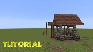 Minecraft Tutorial Einen Brunnen Bauen Build A Well Minecraft Brunnen Minecraft Gebaude Brunnen Bauen