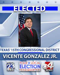 Visit rt to read stories on the 2020 united states presidential election, including the latest news and breaking updates. Vicente Gonzalez Wins Re Election For Texas S 15th Congressional District Kveo Tv