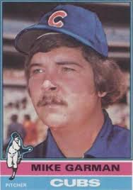 Mike Garman 1976 Topps autographed card