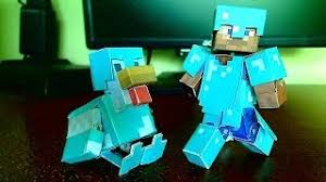 Its properties are much higher than that of a diamond, and that's exactly why this material is. How To Make A Minecraft Papercraft Bendable Chicken With Diamond Armor Youtube
