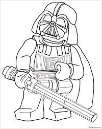 Lego Star Wars Coloring Pages Lego Star Wars Darth Vader Coloring Page Free Coloring In 2020 Star Wars Coloring Book Star Wars Colors Lego Coloring Pages