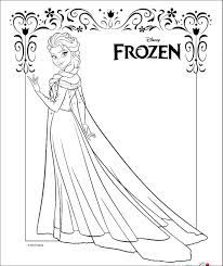 Dibujos Para Colorear De Elsa De Frozen Imagenes De Frozen Dibujos De Frozen Frozen Para Pintar Frozen Para Colorear