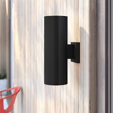 Our collection includes outdoor motion senor lights, sconces, lanterns, flood lights, and much more. Modern Contemporary Outdoor Wall Lighting You Ll Love In 2021 Wayfair