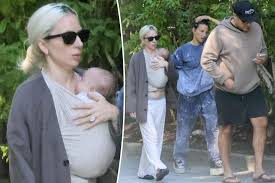Lady Gaga and fiancé Michael Polansky spotted with newborn baby for first time: See the pics — Page Six