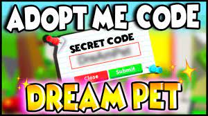 Food eggs gifts pets pet items strollers toys vehicles. This Secret Code Gets You Your Dream Pet In Adopt Me 100 Working 2020 Prezley Roblox Adopt Me Code Youtube